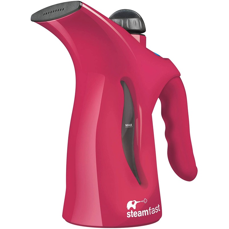 Steamfast SF-435P Compact Fabric Travel Steamer, Pink