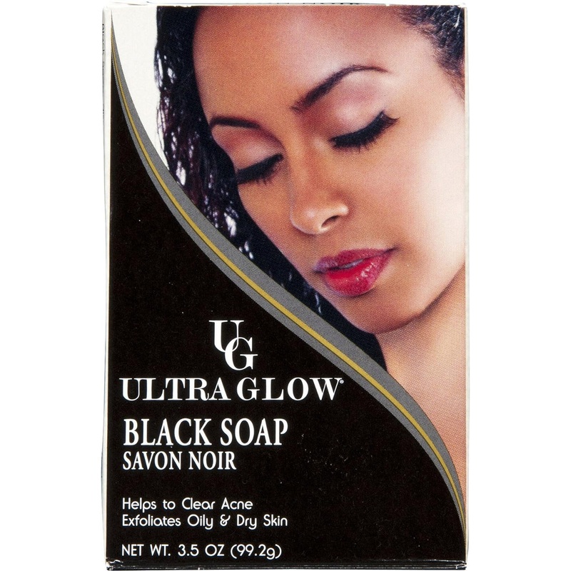 Ultra Glow Black Soap Savon Noir, 3.5 Ounce
