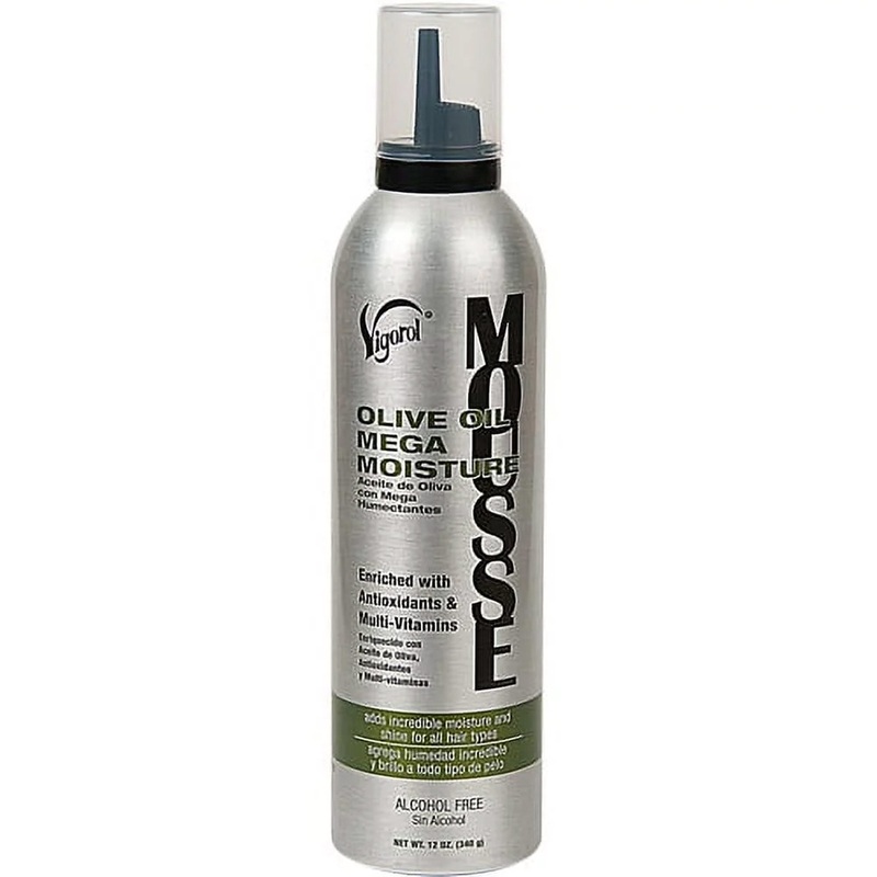 Vigorol Olive Oil Hair Care Mousse, 12 Fluid Ounce