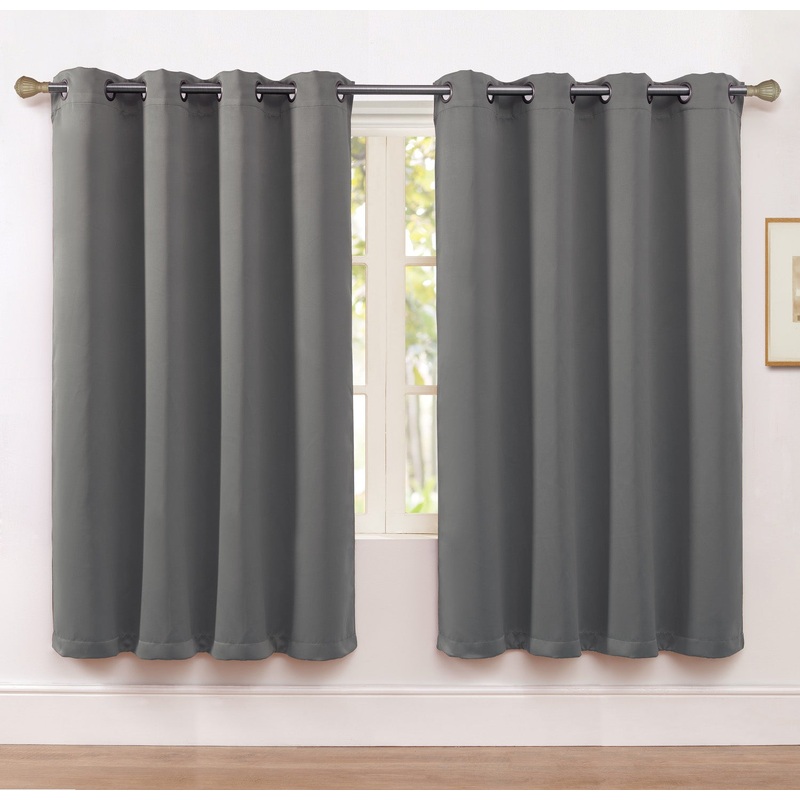 Neil Blackout Grommet Window Panel, 52x63 Inches