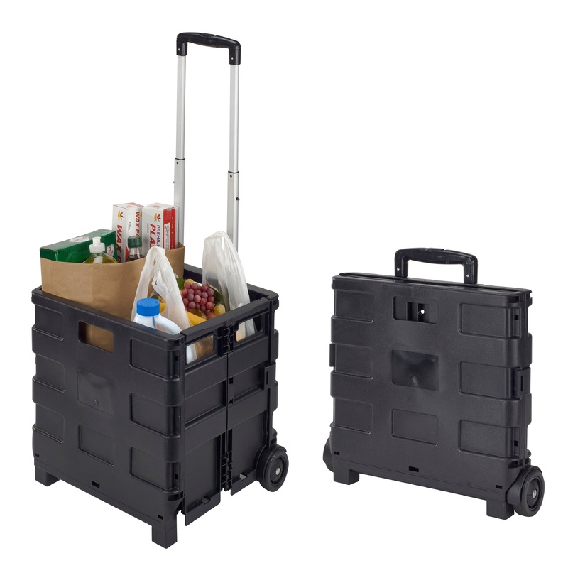 Simplify Tote & Go Collapsible Utility Cart, Black