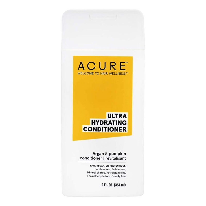 ACURE Ultra Hydrating Conditioner, 100% Vegan, Argan & Pumpkin, 12 Ounces