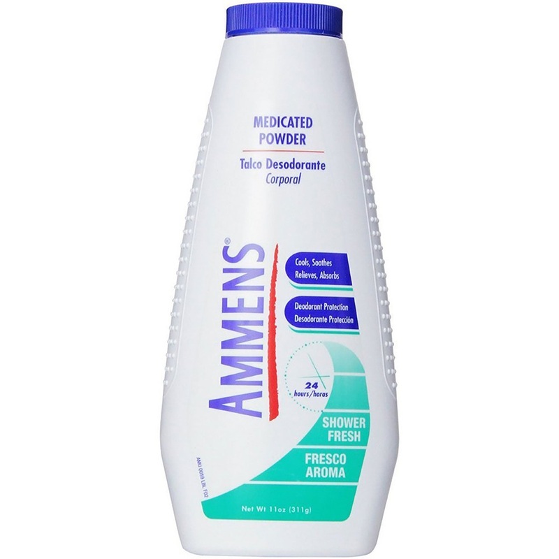 Ammens Medicated Powder, Shower Fresh, 11 Ounces