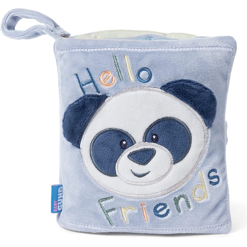 Baby GUND Baby Toothpick Soft Book Plush Stuffed Sensory Stimulating Toy, 8 Inches