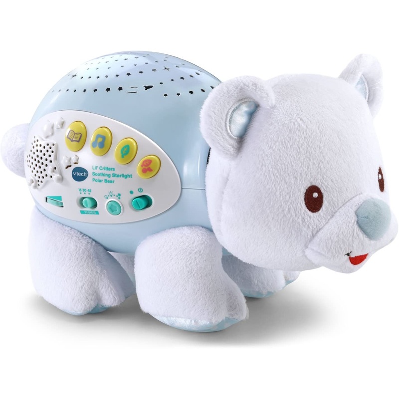 VTech Baby Lil' Critters Soothing Starlight Polar Bear Nursery Projector