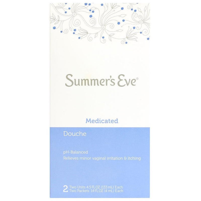 Summer'S Eve 2-Pack Douche Extra Cleansing Medicated - 4.5 Ounces Each