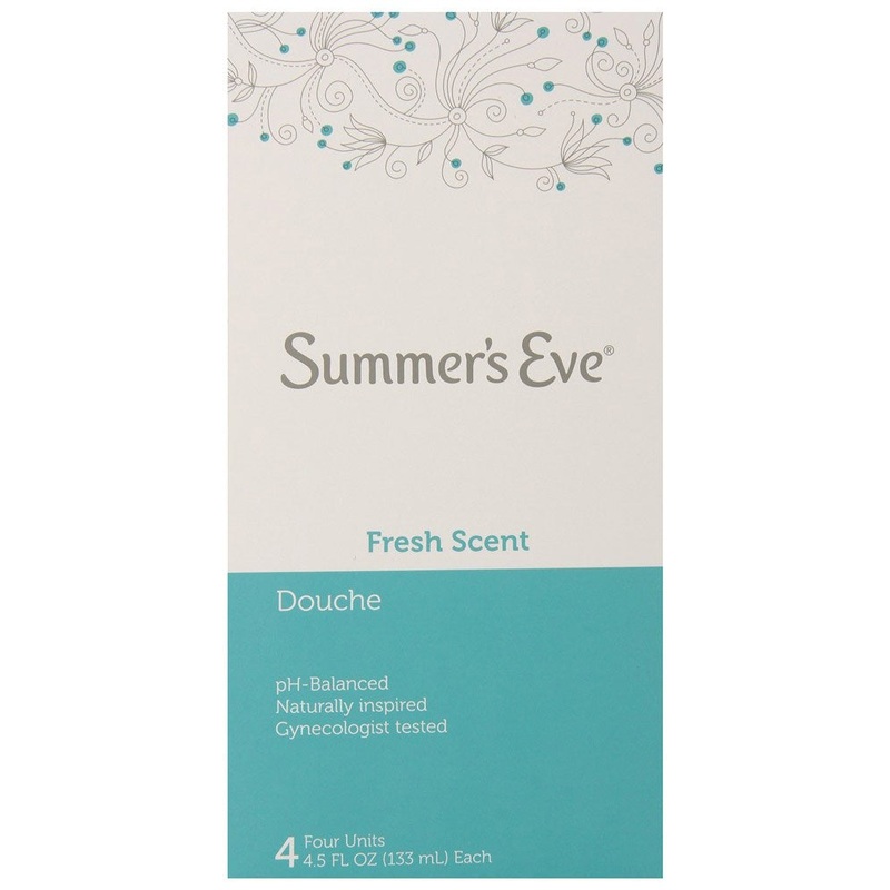 Summer'S Eve 4-Pack Douche Cleansing Fresh Scent - 4.5 Ounces Each