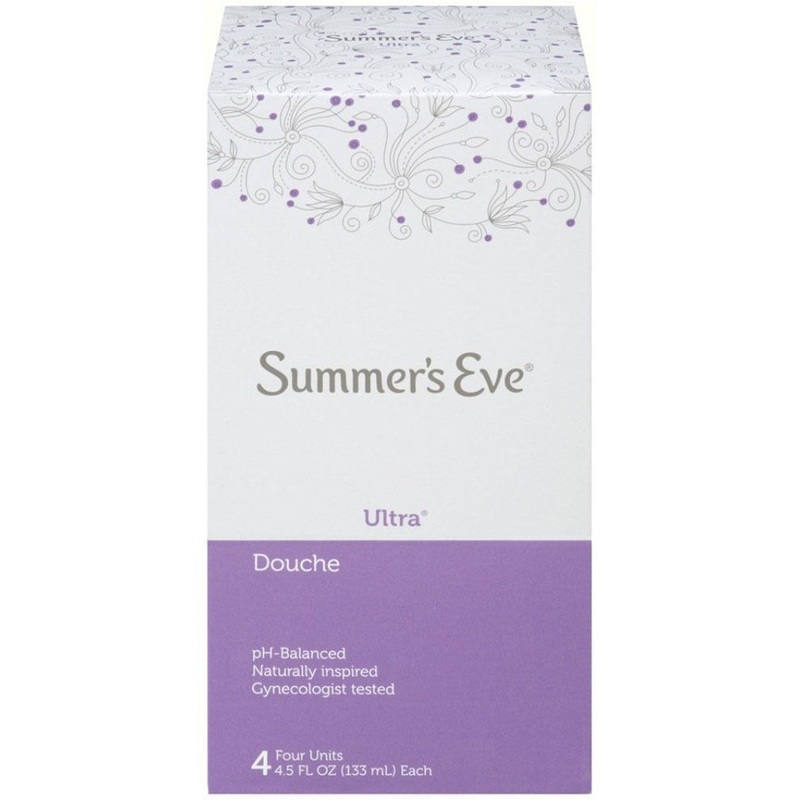 Summer's Eve 4-pack Douche Cleansing Ultra - 4.5 Ounces Each