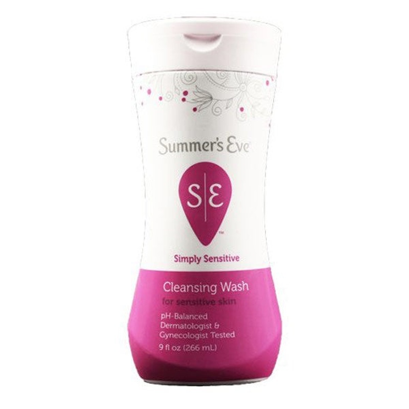 Summer'S Eve Cleansing Wash For Sensitive Skin Simply Sensitive - 9 Ounces
