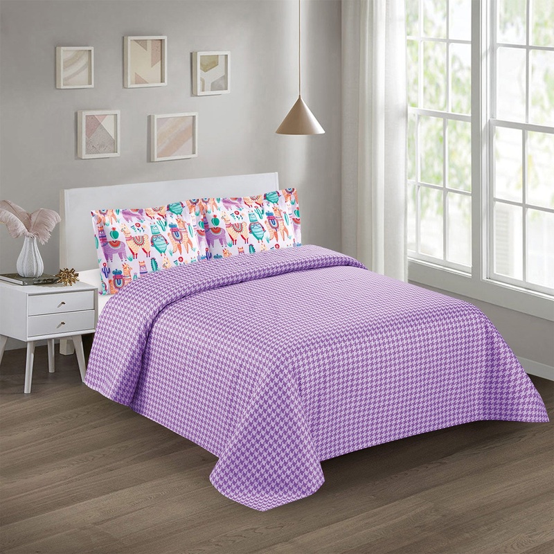 Alpaca Girls Kids Sheet Set