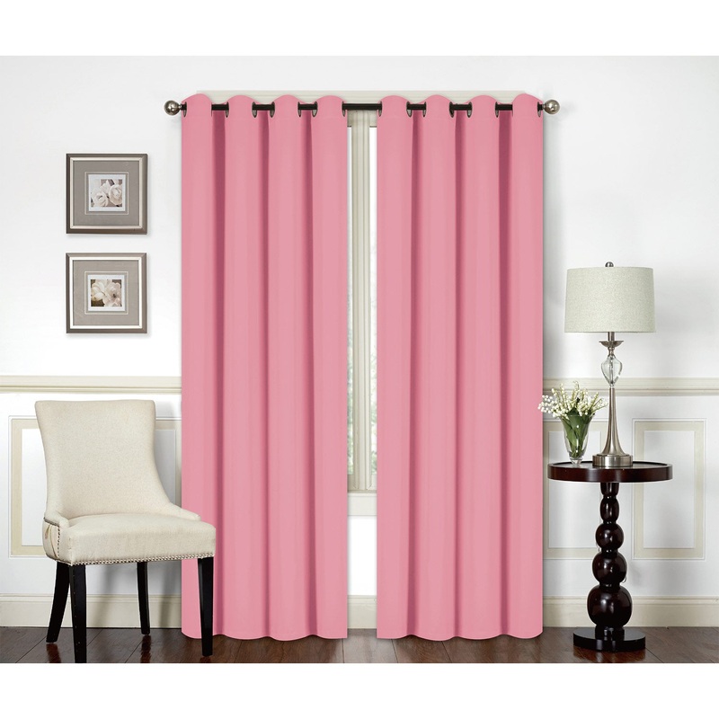 Jeannie Room Darkening Grommet Window Panel, 54x63 Inches