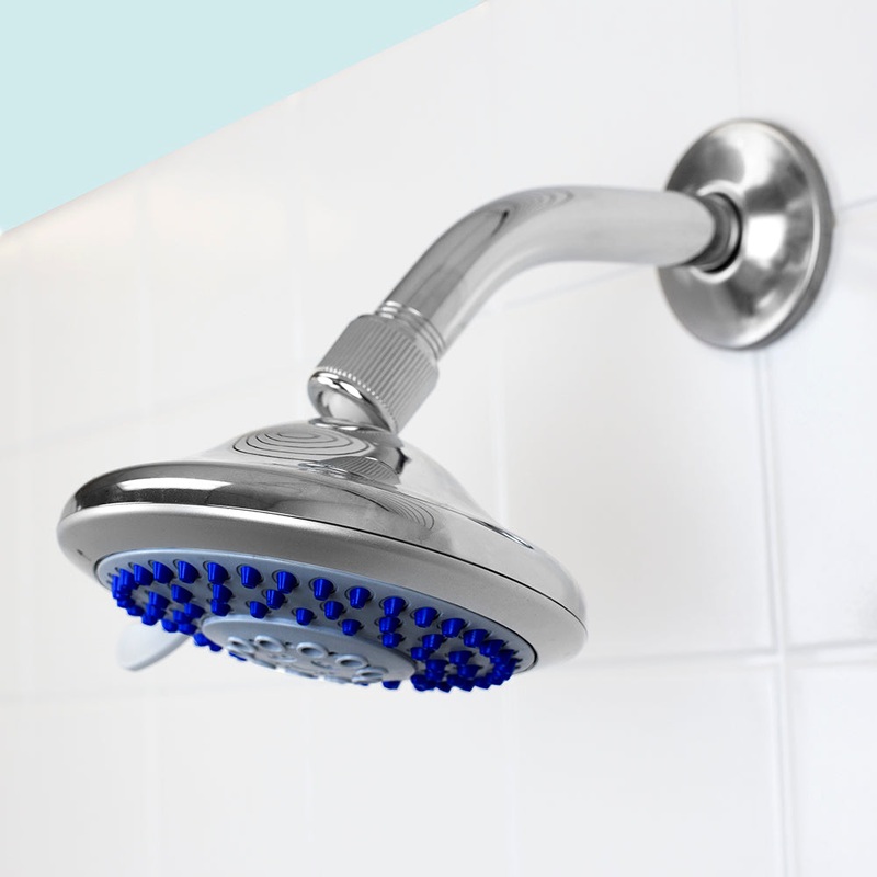 Sunbeam Luxury Retreat Fixed 5 Function Shower Head, Chrome