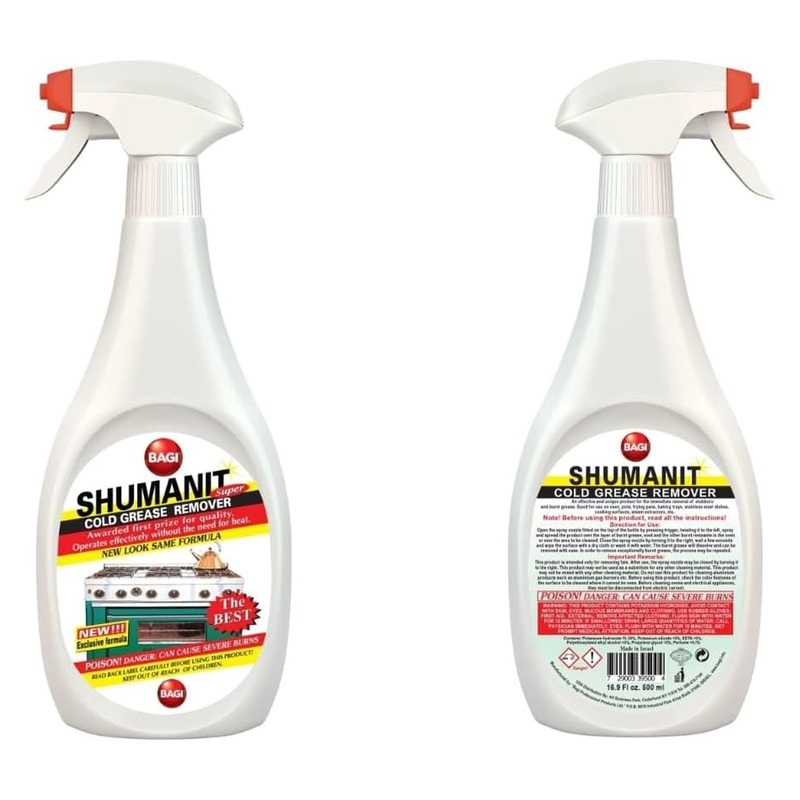 Bagi Shumanit Cold Grease Remover, 16.9 Ounces