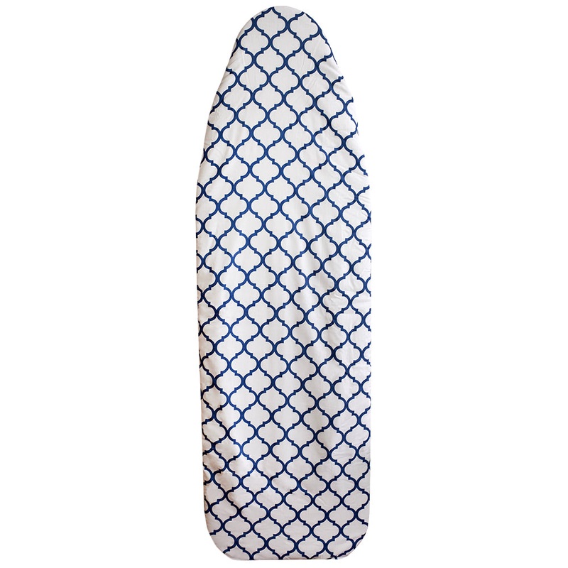 Sunbeam Lattice Cotton Ironing Board Cover, Purple