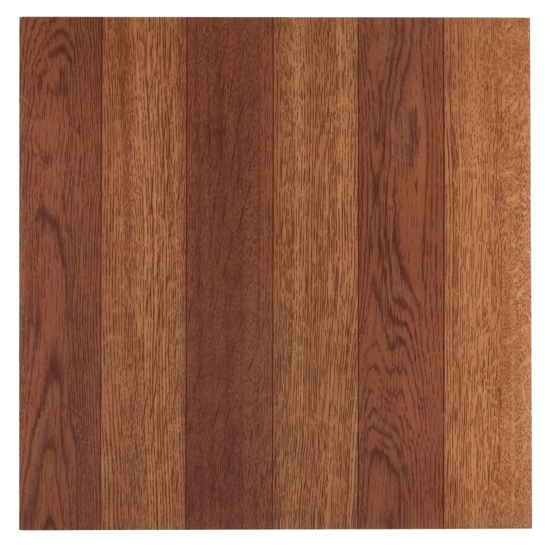 Sterling Medium Oak Plank 12x12 Self Adhesive Vinyl Floor Tile - 20 Tiles/20 sq. ft.