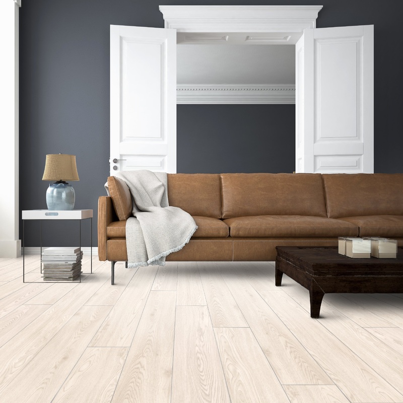 Sterling White Oak 6x36 1.2mm Self Adhesive Vinyl Floor Planks - 10 Planks/15 sq. ft.