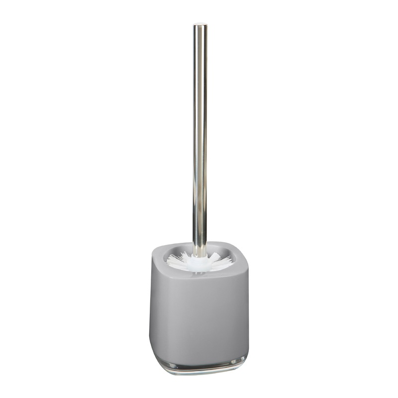 Bath Bliss Luxury Toilet Brush Holder in Grey