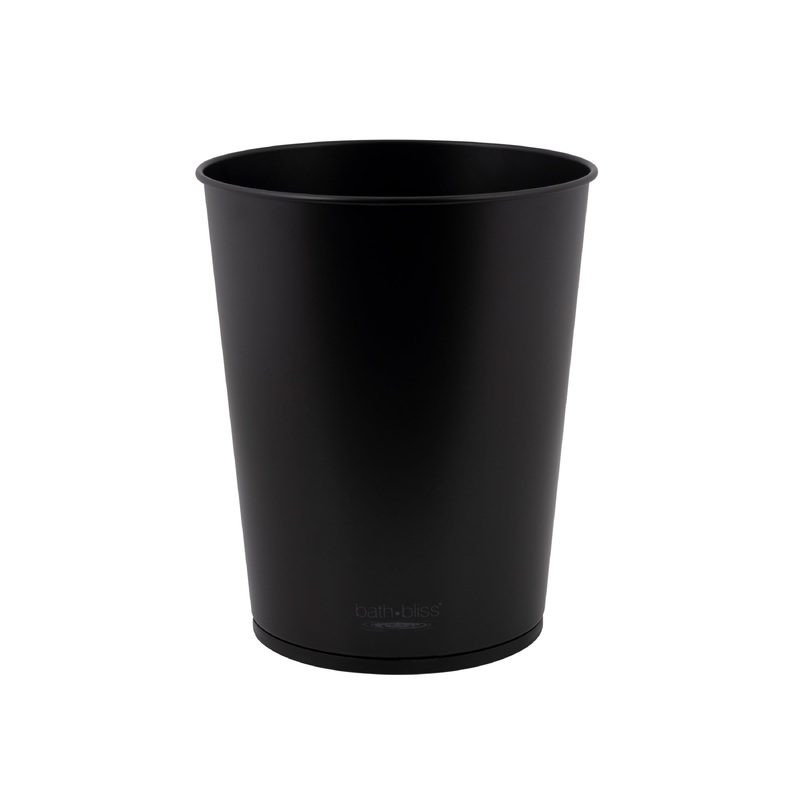 Bath Bliss 5L Trash Can in Matte Black
