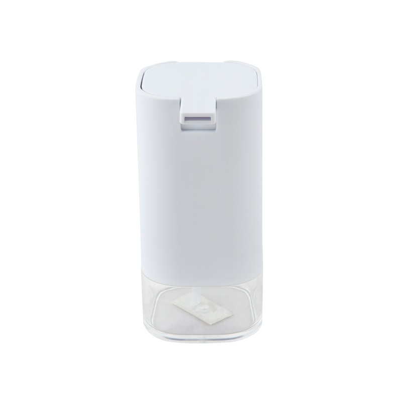 Bath Bliss Acrylic Soap Dispenser in White