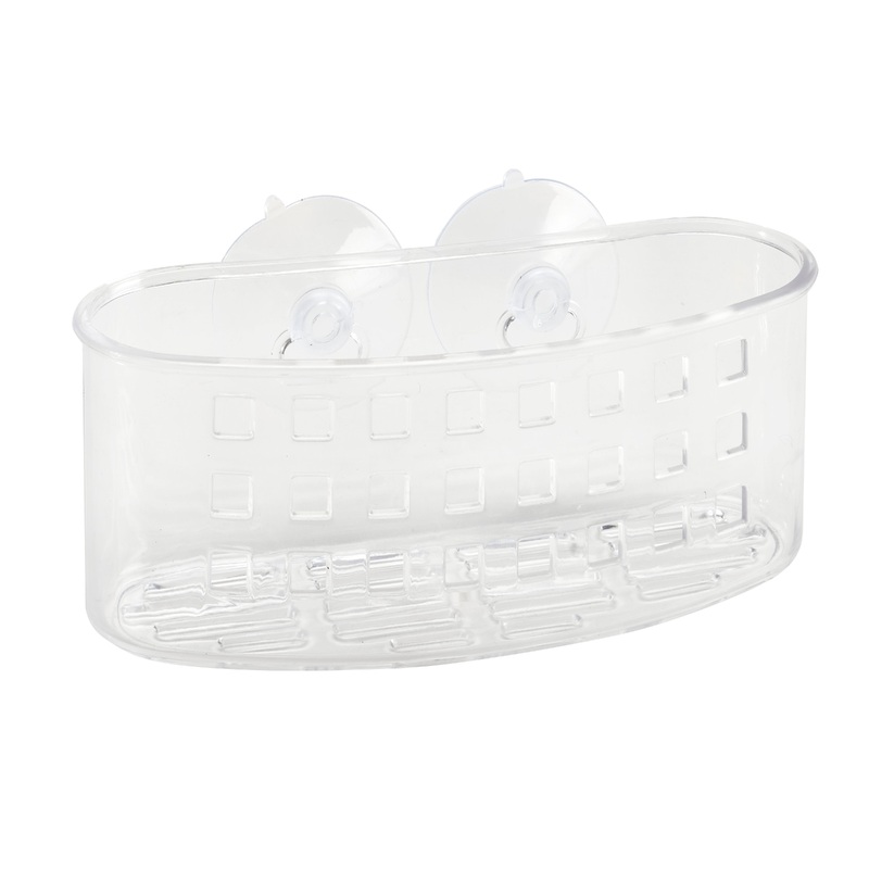 Bath Bliss Compact Suction Bath Basket