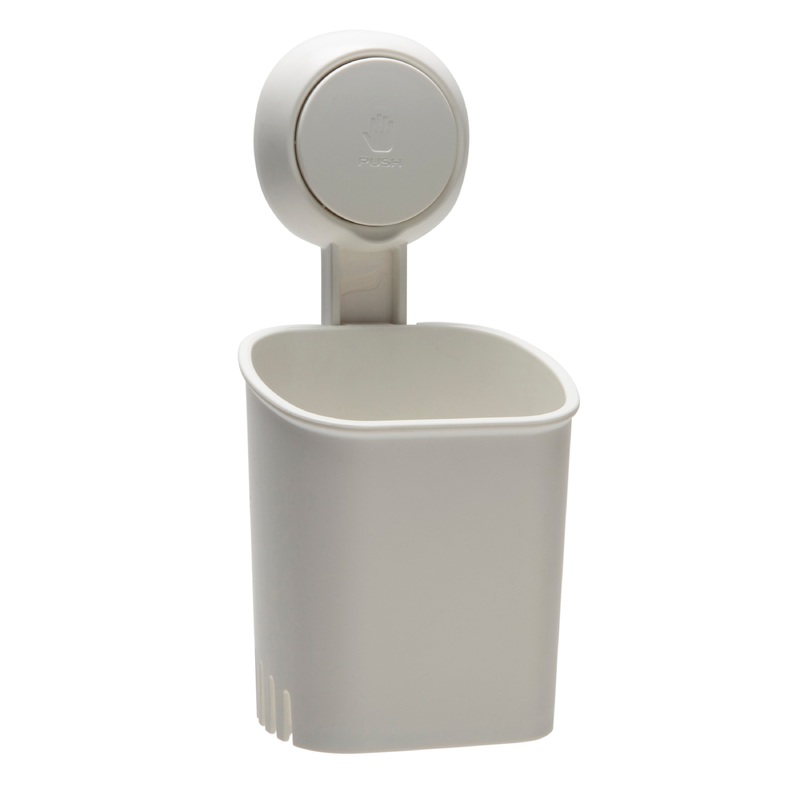 Bath Bliss Gel Suction Toothbrush Holder