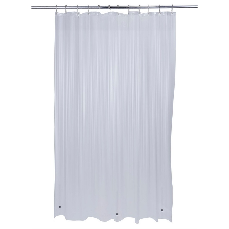 Bath Bliss Heavy Grommet Shower Liner in Clear