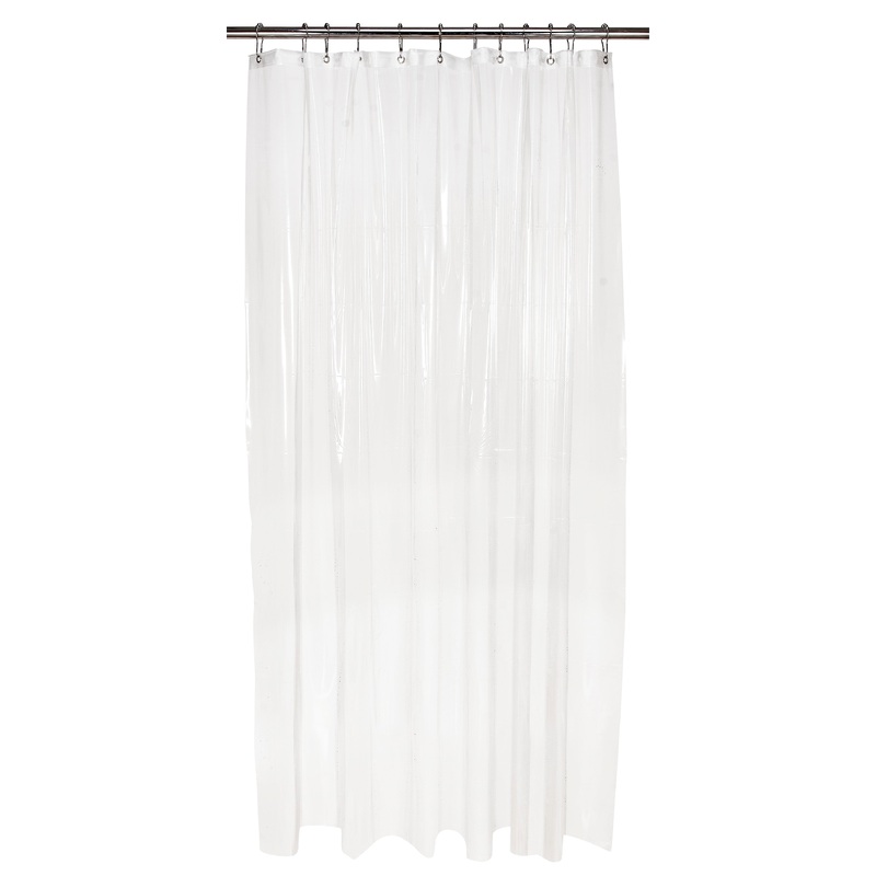 Bath Bliss Mildew Resistant Shower Liner in Clear