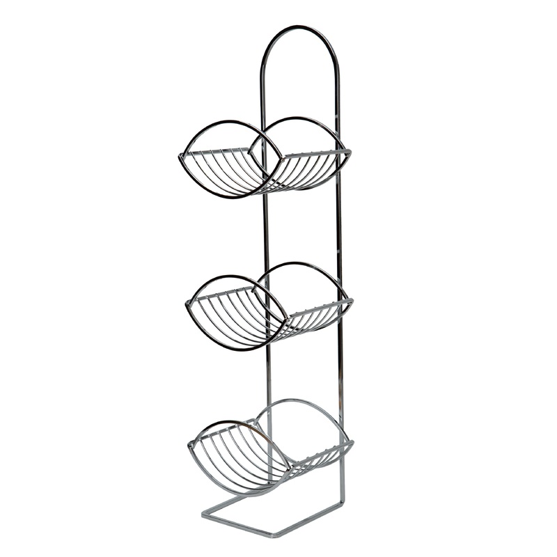 Bath Bliss Park Avenue Toilet Paper Reserve in Chrome