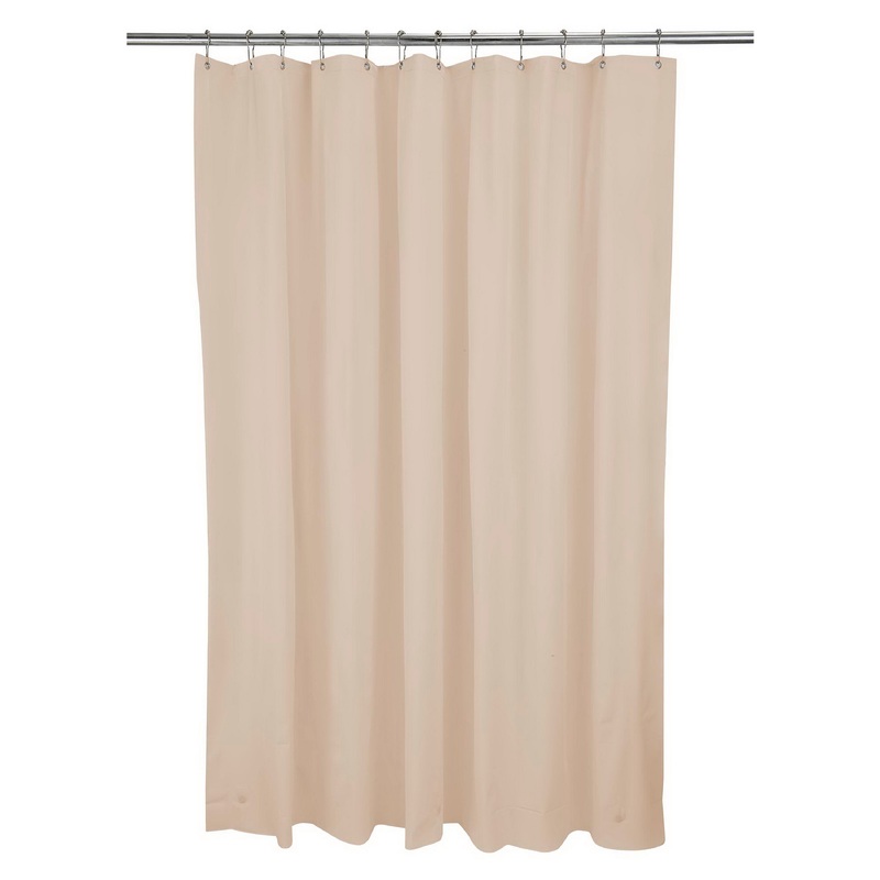 Bath Bliss Premium Shower Curtain Liner in Beige