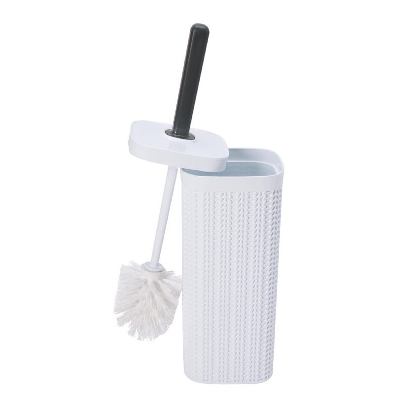 Bath Bliss Sailor Knot Toilet Brush in White