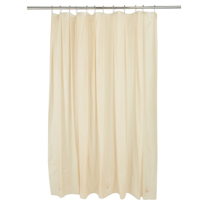 Bath Bliss Shower Liner in Beige