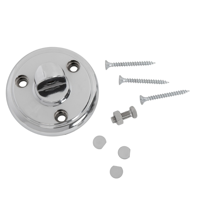 Bath Bliss Wall Mountable Curved Adjustable Shower Rod in Aluminum