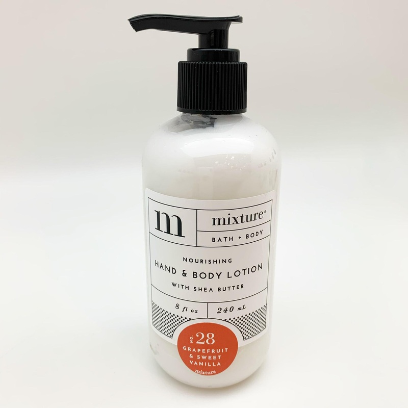 Hand Lotion - Grapefruit & Sweet Vanilla - 8 oz with Pump
