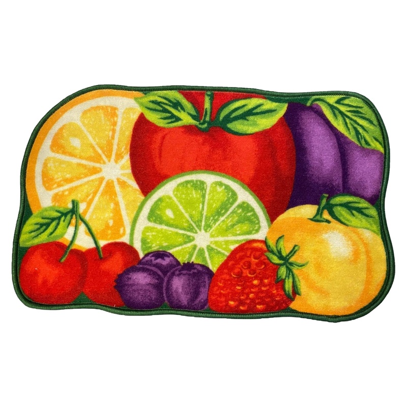 Lemonana Shaped Non-Slip Kitchen Mat, 20x30 Inches
