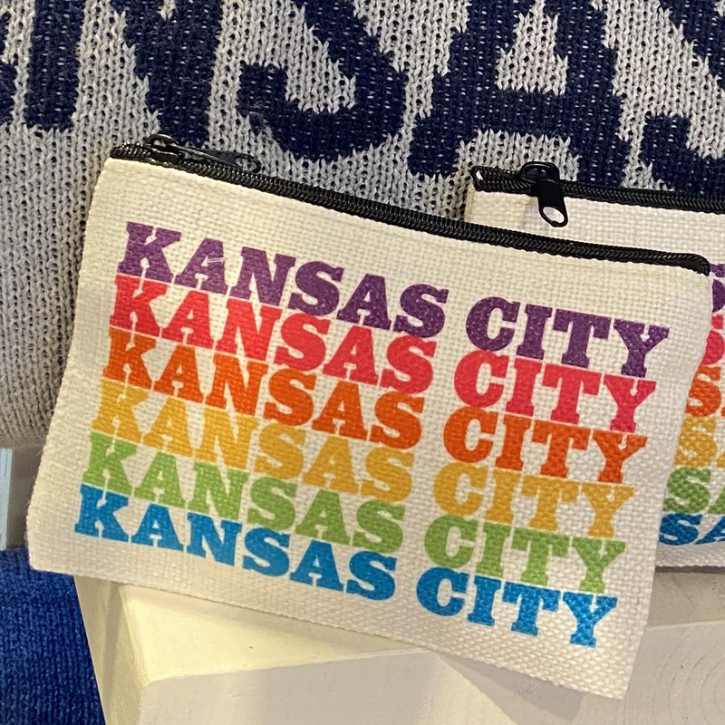 Zippered Bag - KANSAS CITY - Bright Colors